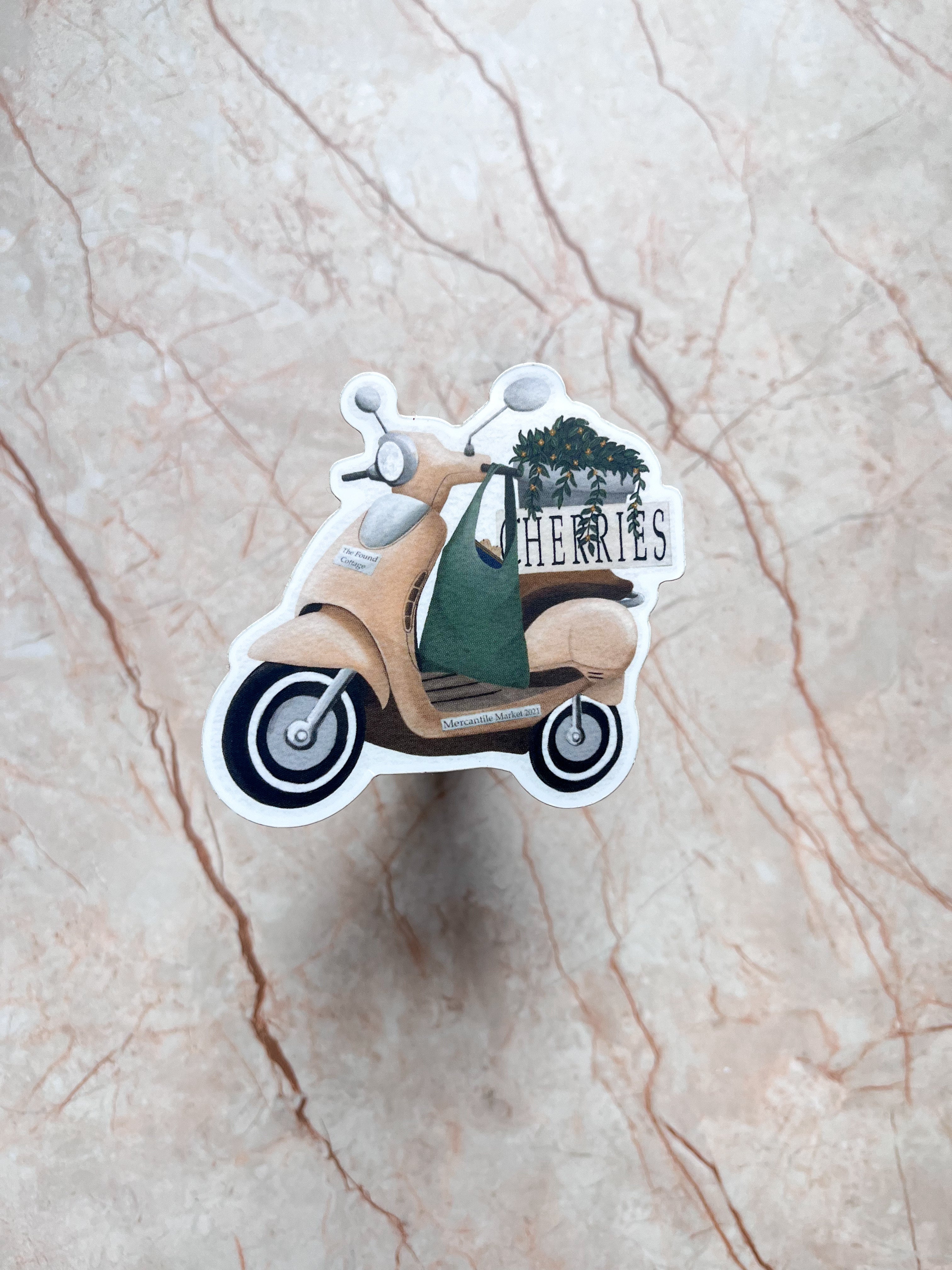 Commemorative 2021 Found Cottage Mercantile Market Sticker